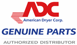 Genuine American Dryer Part #100021 7 1/2 HP 3PH 575V 60HZ MOTOR